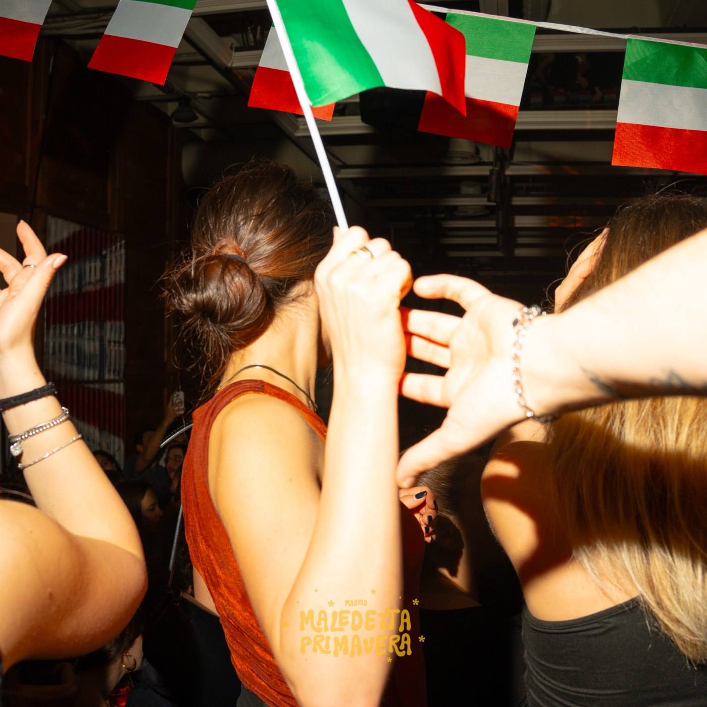 Serata italiana a Madrid — community di Maledetta Primavera durante l'evento